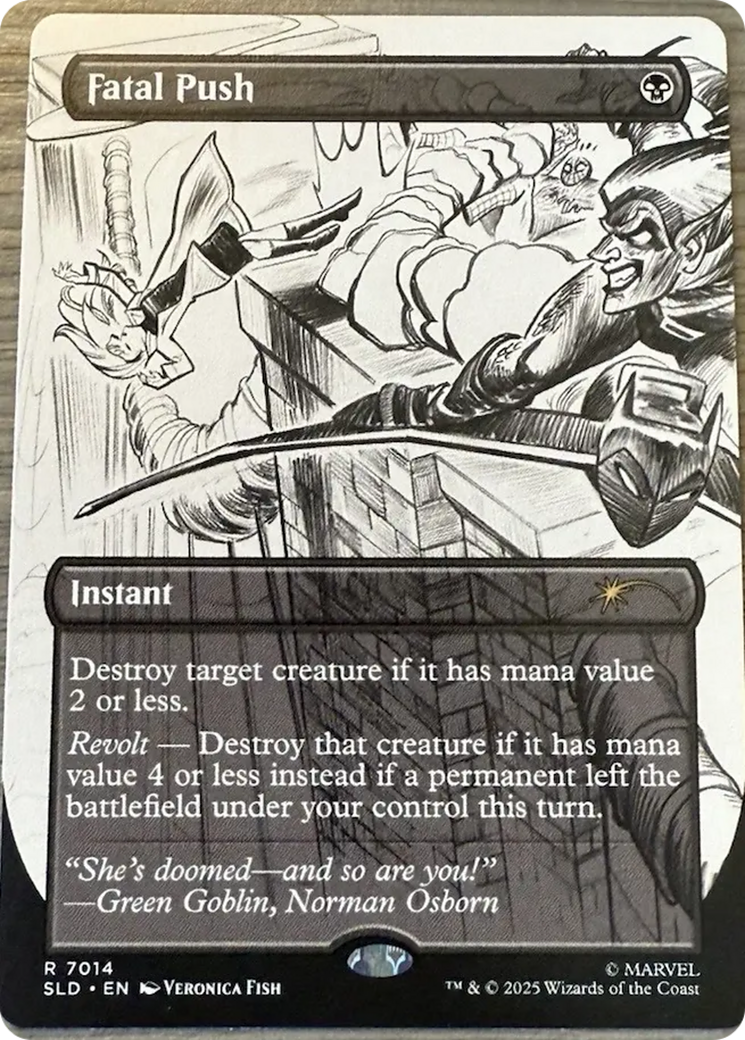 Fatal Push (7014) [Secret Lair Drop Series] - Magic: The Gathering - Card Brawlers | Quebec | Canada |