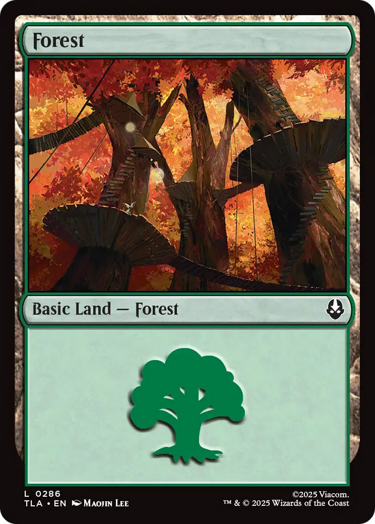 Forest (0286) [Avatar: The Last Airbender] - Magic: The Gathering - Card Brawlers | Quebec | Canada |