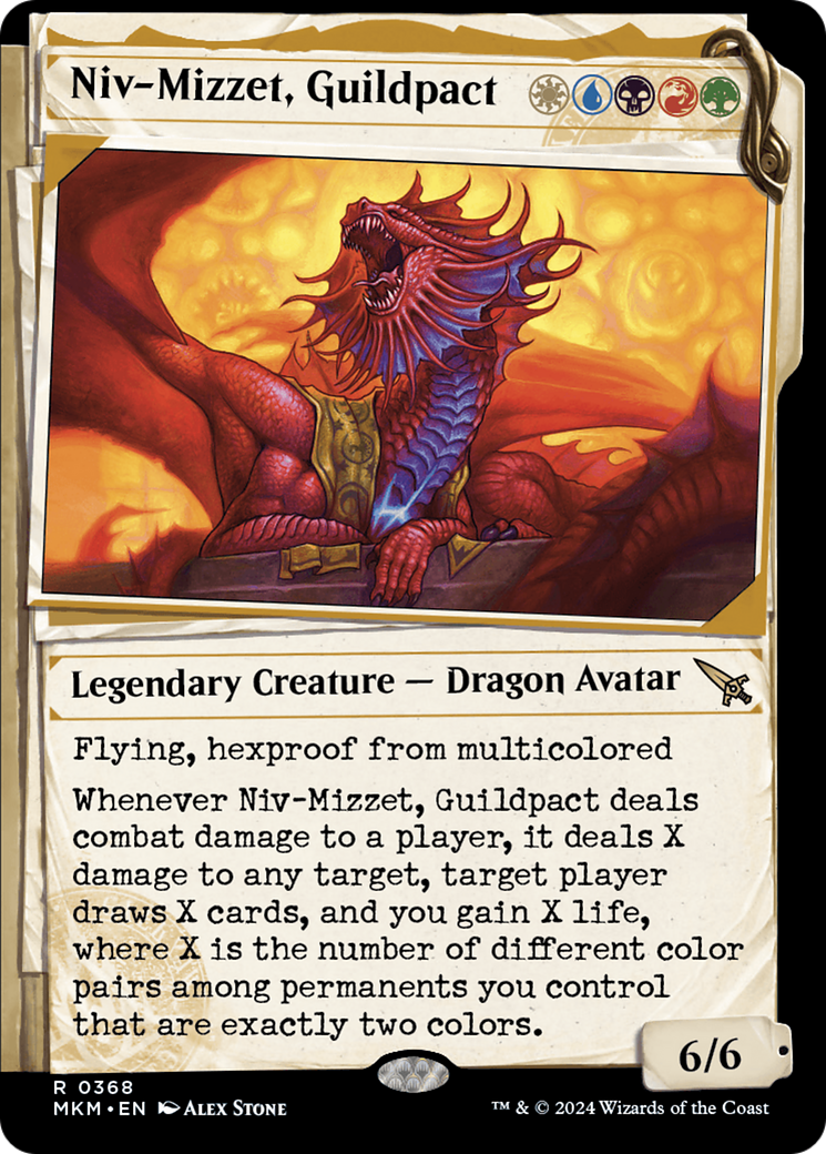 Niv-Mizzet, Guildpact (Showcase) (368) [Murders at Karlov Manor] - Magic: The Gathering - Card Brawlers | Quebec | Canada |