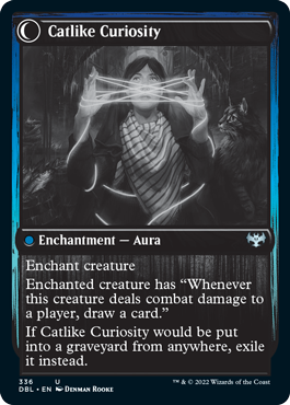 Mischievous Catgeist // Catlike Curiosity [Innistrad: Double Feature] - Magic: The Gathering - Card Brawlers | Quebec | Canada |