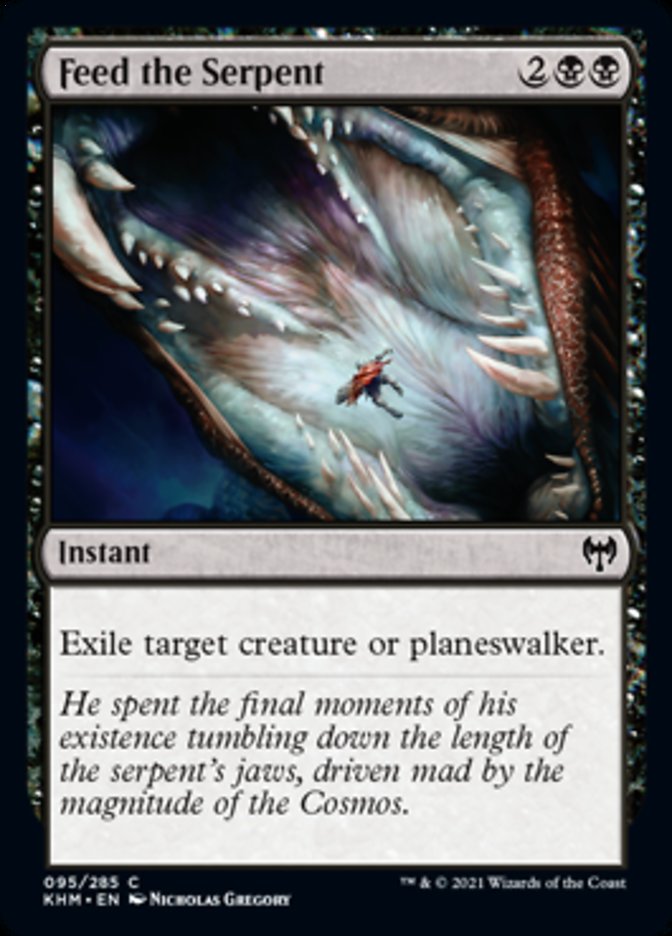 Feed the Serpent [Kaldheim] - Magic: The Gathering - Card Brawlers | Quebec | Canada |