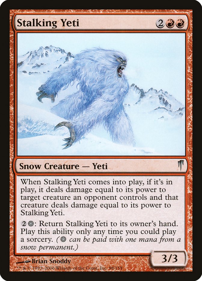 Stalking Yeti [Coldsnap] - Magic: The Gathering - Card Brawlers | Quebec | Canada |