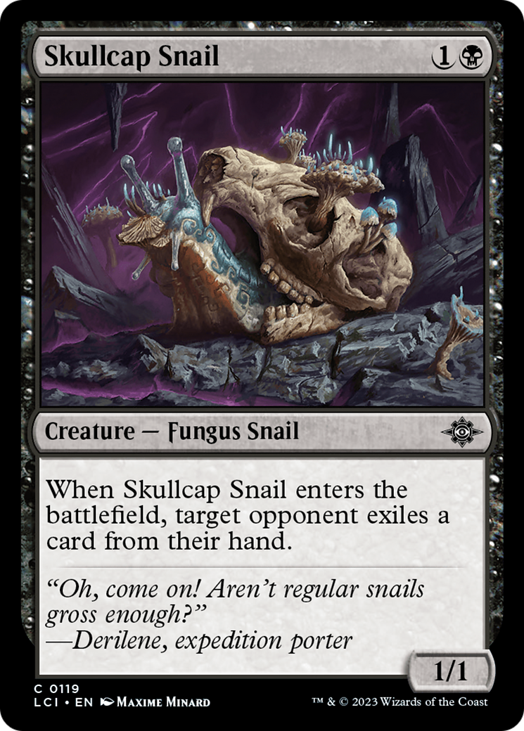 Skullcap Snail [The Lost Caverns of Ixalan] - Magic: The Gathering - Card Brawlers | Quebec | Canada |