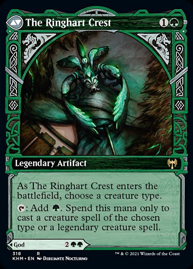 Kolvori, God of Kinship // The Ringhart Crest (Showcase) [Kaldheim] - Magic: The Gathering - Card Brawlers | Quebec | Canada |