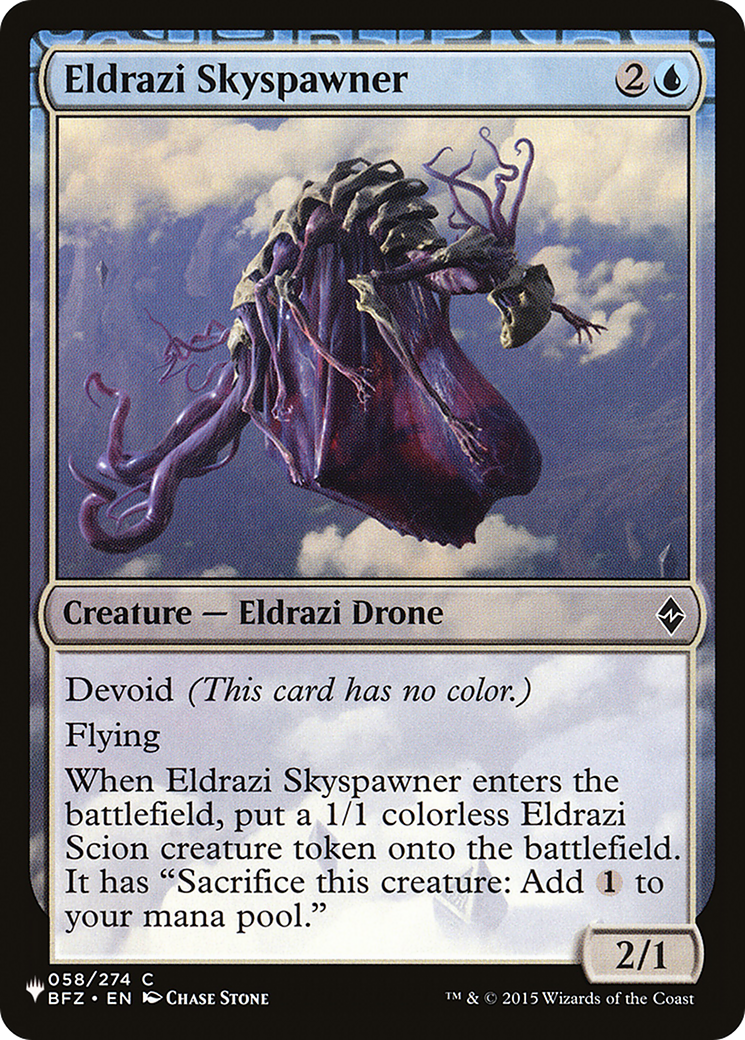Eldrazi Skyspawner [The List] - Magic: The Gathering - Card Brawlers | Quebec | Canada |