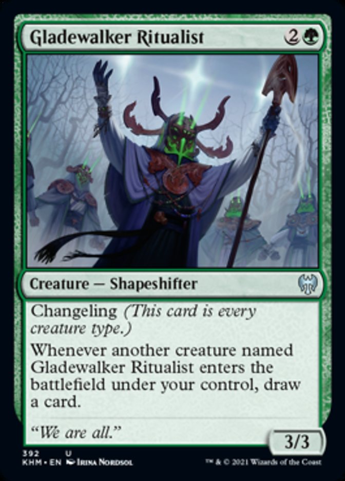 Gladewalker Ritualist [Kaldheim] - Magic: The Gathering - Card Brawlers | Quebec | Canada |