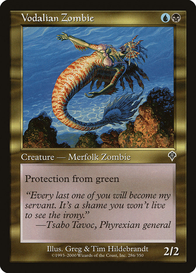 Vodalian Zombie [Invasion] - Magic: The Gathering - Card Brawlers | Quebec | Canada |