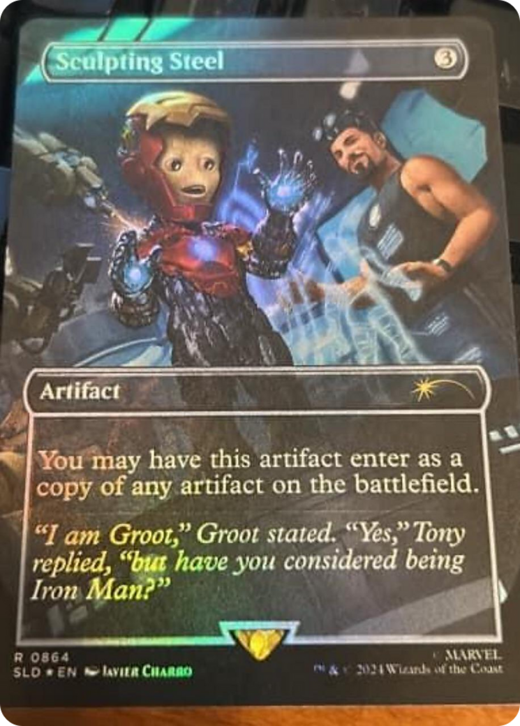 Sculpting Steel (Rainbow Foil) [Secret Lair Drop Series] - Magic: The Gathering - Card Brawlers | Quebec | Canada |