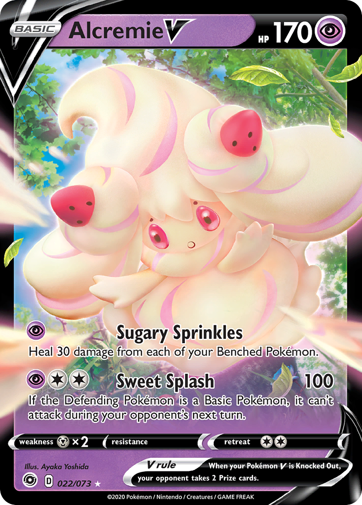 Alcremie V (022/073) [Sword & Shield: Champion's Path] - Pokémon - Card Brawlers | Quebec | Canada |