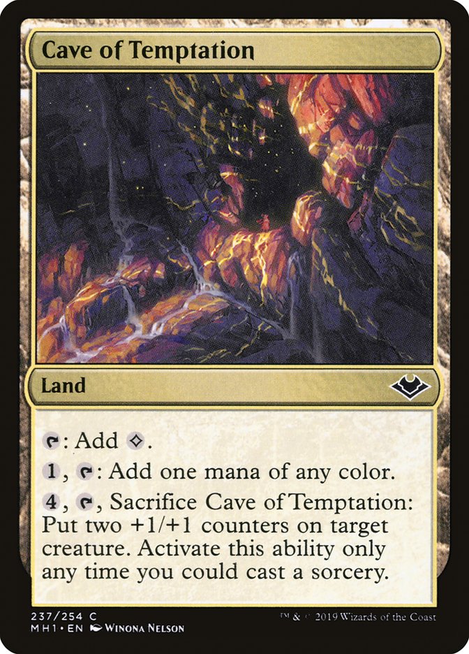 Cave of Temptation [Modern Horizons] - Magic: The Gathering - Card Brawlers | Quebec | Canada |