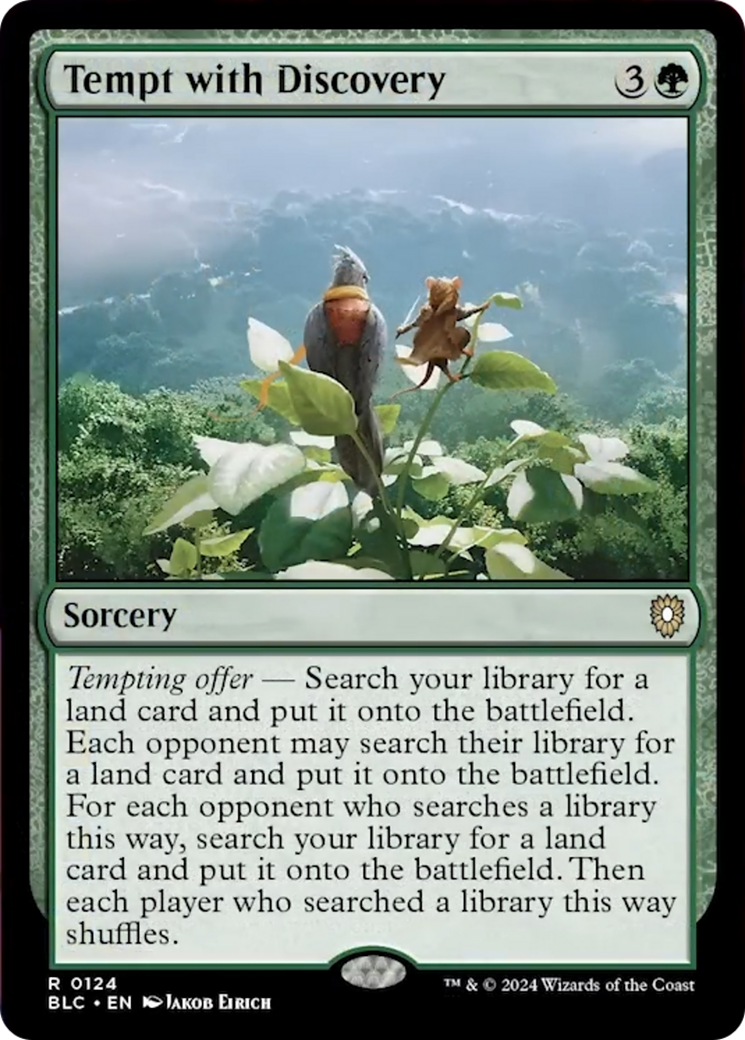 Tempt with Discovery [Bloomburrow Commander] - Magic: The Gathering - Card Brawlers | Quebec | Canada |