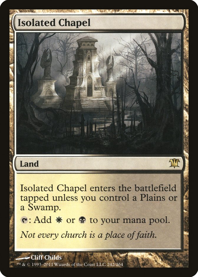 Isolated Chapel [Innistrad] - Magic: The Gathering - Card Brawlers | Quebec | Canada |