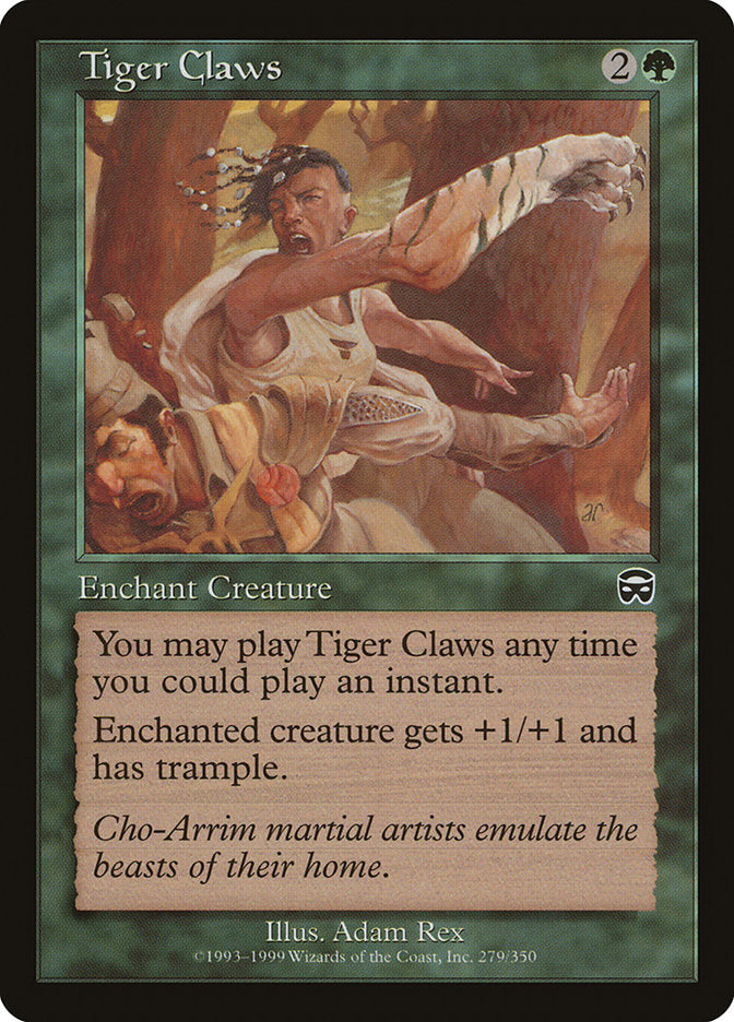 Tiger Claws [Mercadian Masques] - Magic: The Gathering - Card Brawlers | Quebec | Canada |