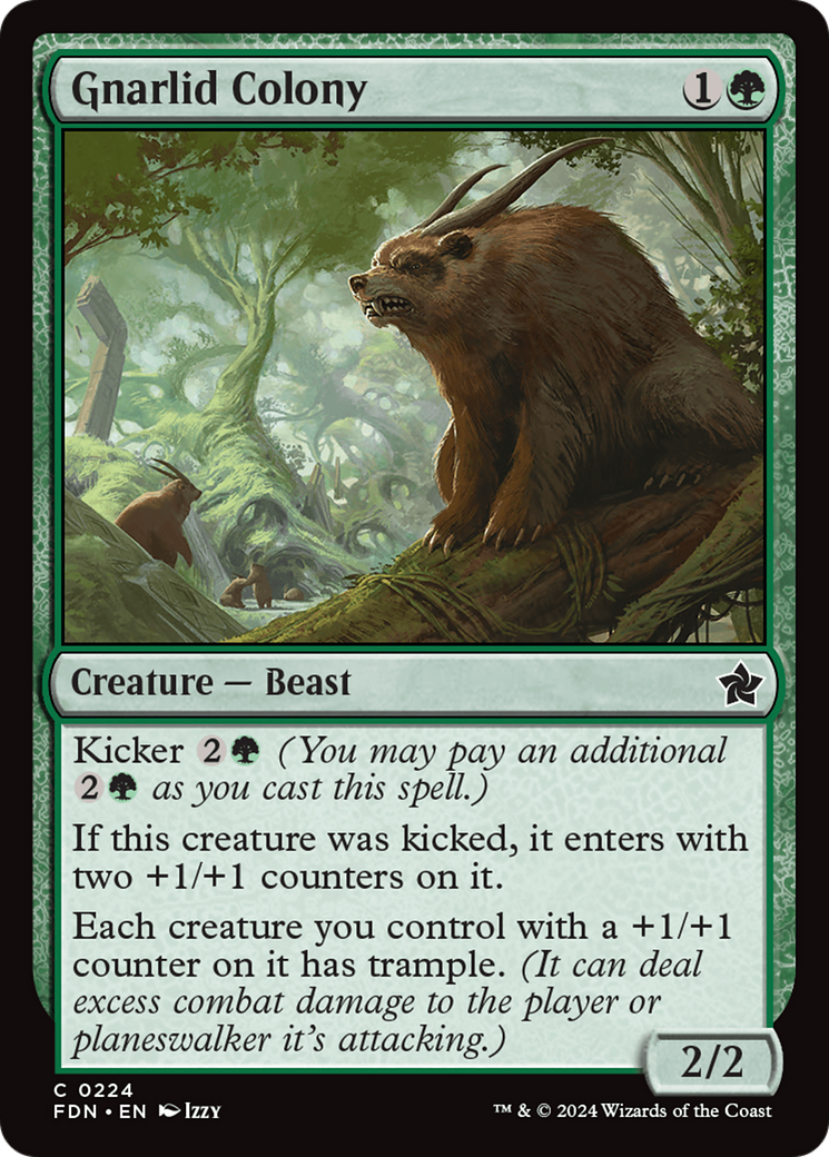 Gnarlid Colony [Foundations] - Magic: The Gathering - Card Brawlers | Quebec | Canada |