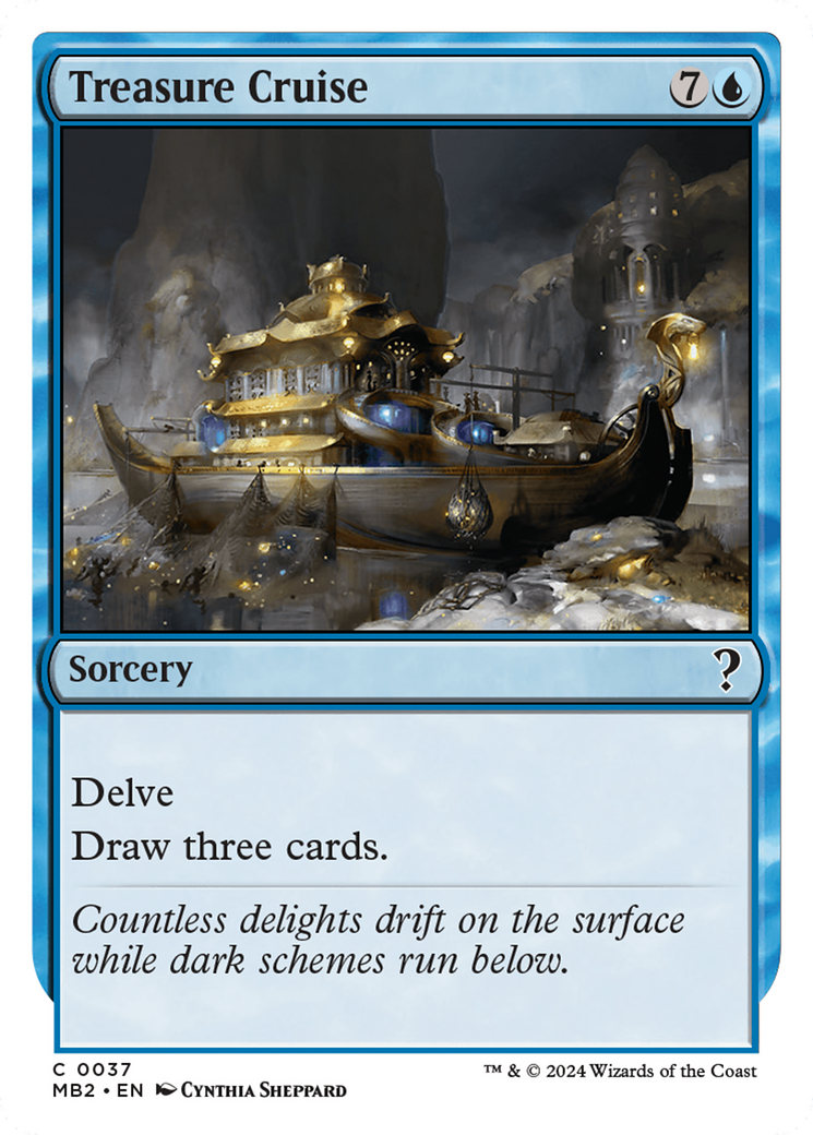 Treasure Cruise (White Border) [Mystery Booster 2] - Magic: The Gathering - Card Brawlers | Quebec | Canada |