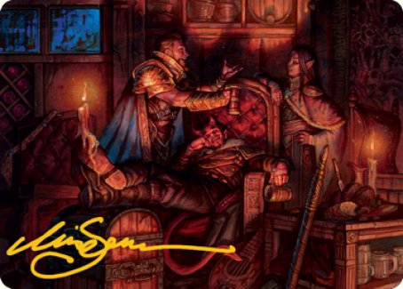 Long Rest Art Card (Gold-Stamped Signature) [Dungeons & Dragons: Adventures in the Forgotten Realms Art Series] - Magic: The Gathering - Card Brawlers | Quebec | Canada |