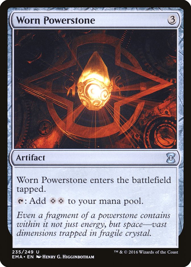 Worn Powerstone [Eternal Masters] - Magic: The Gathering - Card Brawlers | Quebec | Canada |