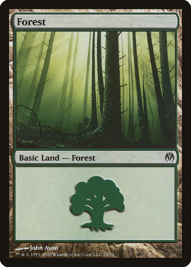 Forest (70) [Duel Decks: Phyrexia vs. the Coalition] - Magic: The Gathering - Card Brawlers | Quebec | Canada |