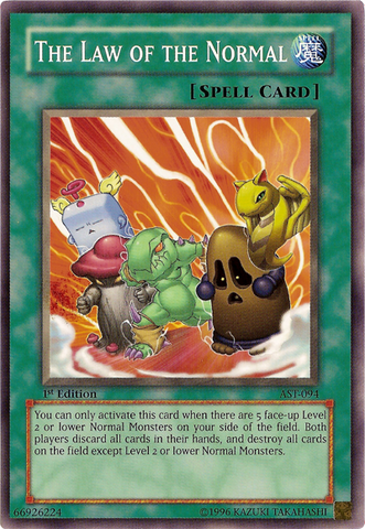 The Law of the Normal [AST-094] Common - Yu-Gi-Oh! - Card Brawlers | Quebec | Canada |