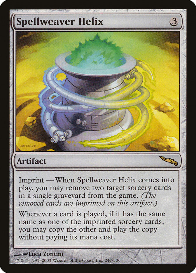 Spellweaver Helix [Mirrodin] - Magic: The Gathering - Card Brawlers | Quebec | Canada |