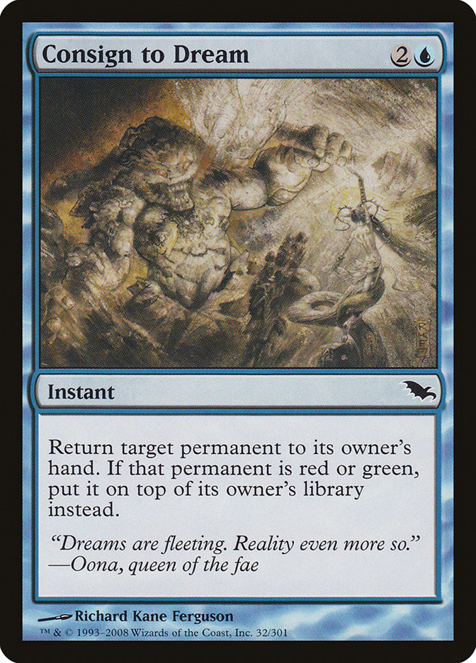 Consign to Dream [Shadowmoor] - Magic: The Gathering - Card Brawlers | Quebec | Canada |