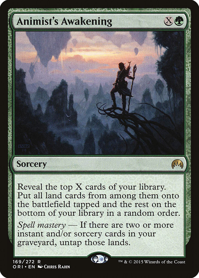 Animist's Awakening [Magic Origins] - Magic: The Gathering - Card Brawlers | Quebec | Canada |