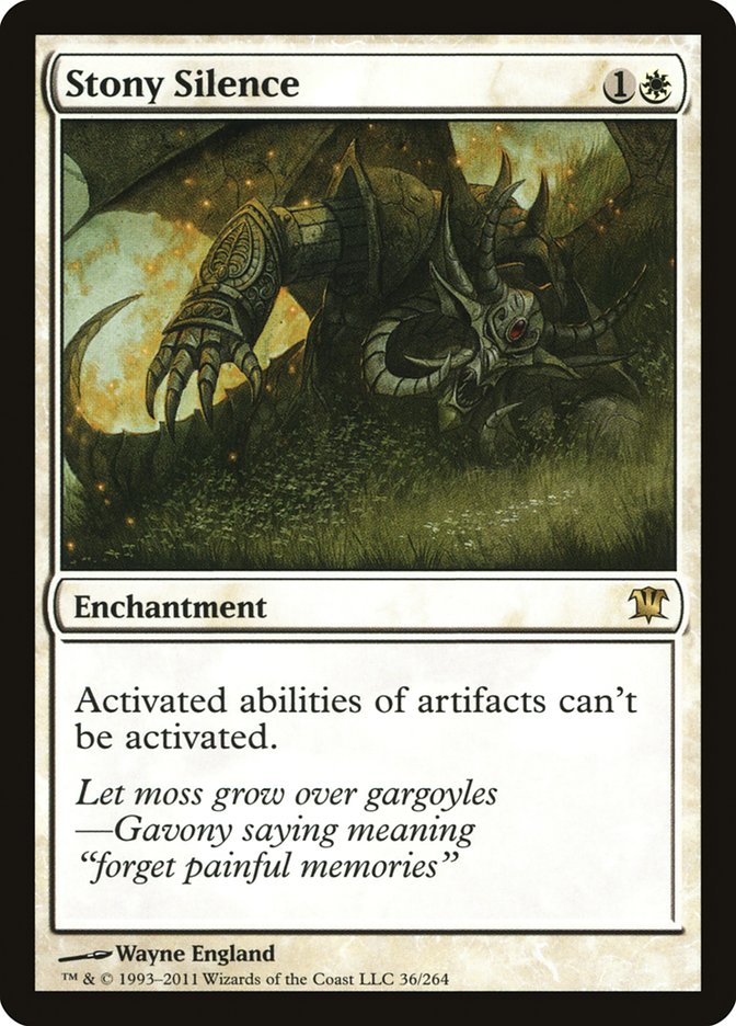 Stony Silence [Innistrad] - Magic: The Gathering - Card Brawlers | Quebec | Canada |