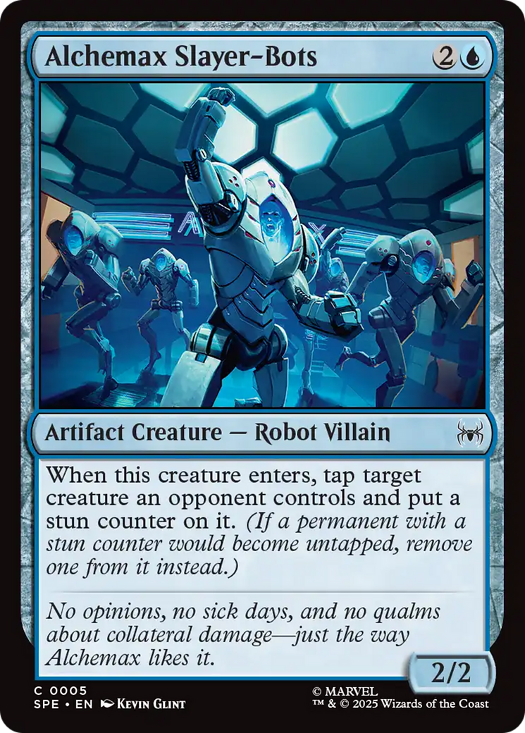 Alchemax Slayer-Bots [Marvel's Spider-Man: Eternal-Legal] - Magic: The Gathering - Card Brawlers | Quebec | Canada |