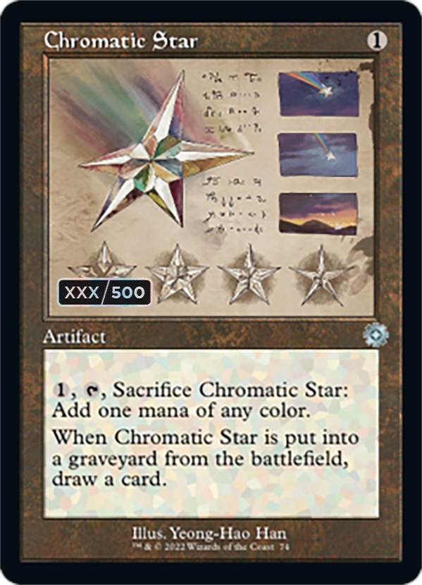 Chromatic Star (Retro Schematic) (Serialized) [The Brothers' War Retro Artifacts] - Magic: The Gathering - Card Brawlers | Quebec | Canada |