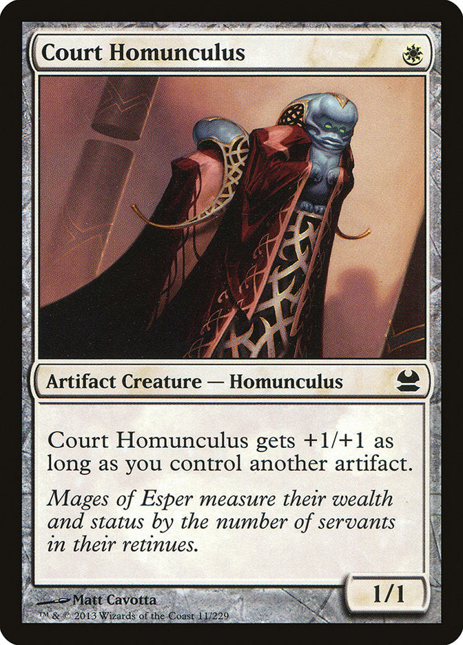 Court Homunculus [Modern Masters] - Magic: The Gathering - Card Brawlers | Quebec | Canada |