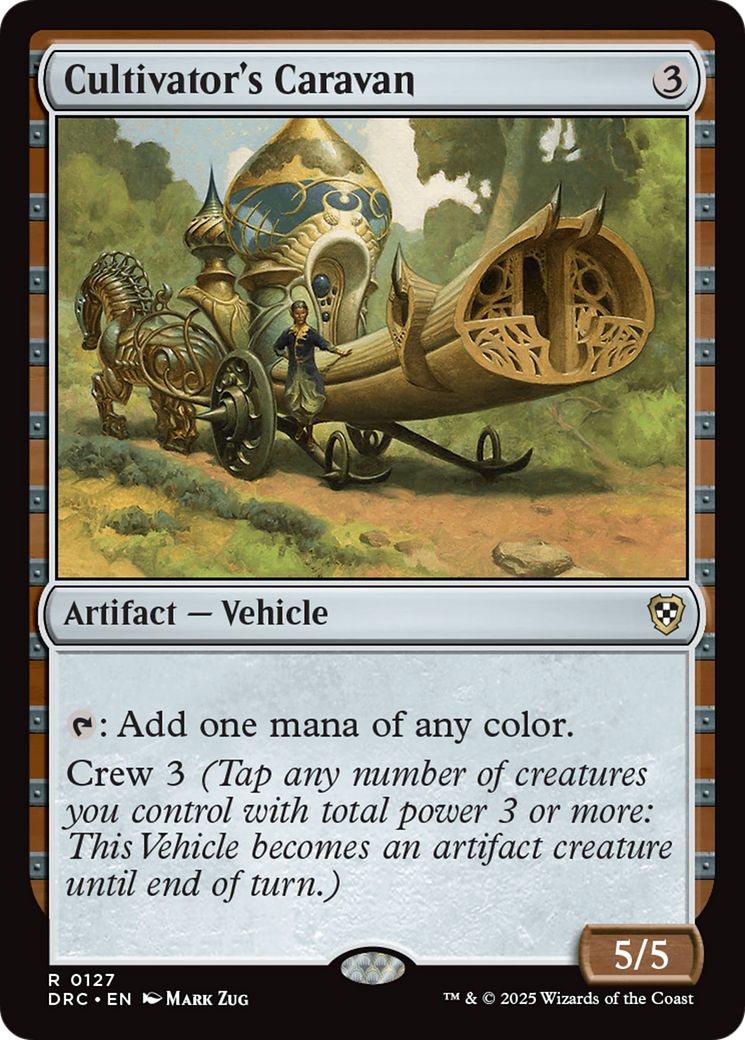 Cultivator's Caravan [Aetherdrift Commander] - Magic: The Gathering - Card Brawlers | Quebec | Canada |