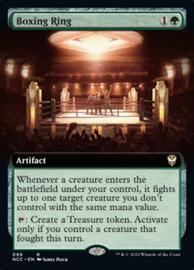 Boxing Ring (Extended Art) [Streets of New Capenna Commander] - Magic: The Gathering - Card Brawlers | Quebec | Canada |