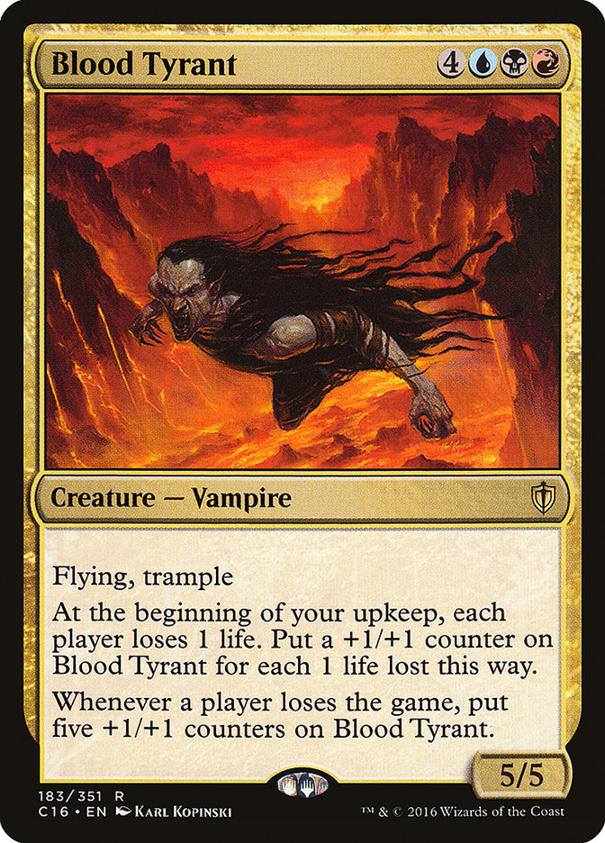 Blood Tyrant [Commander 2016] - Magic: The Gathering - Card Brawlers | Quebec | Canada |