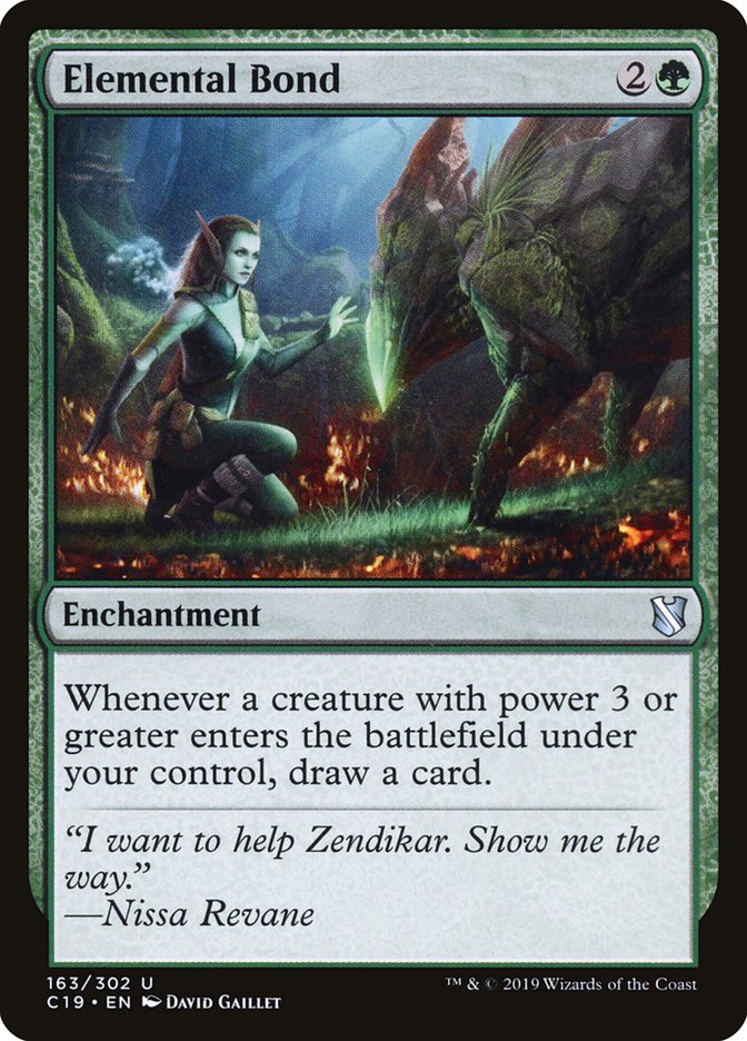 Elemental Bond [Commander 2019] - Magic: The Gathering - Card Brawlers | Quebec | Canada |