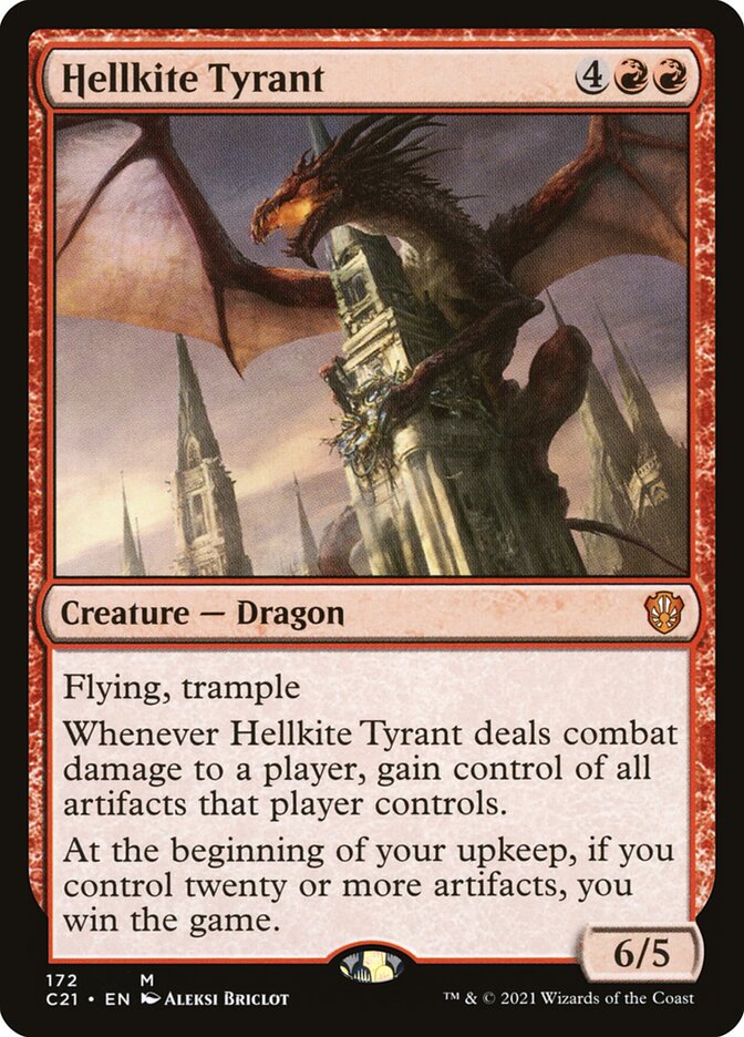 Hellkite Tyrant [Commander 2021] - Magic: The Gathering - Card Brawlers | Quebec | Canada |