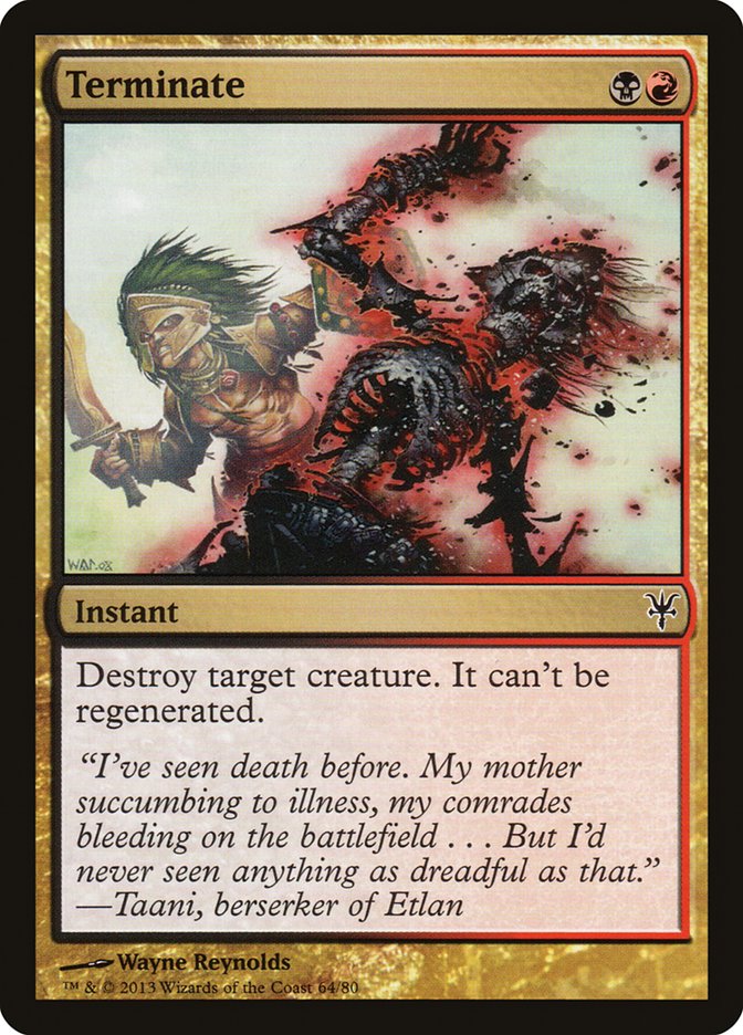 Terminate [Duel Decks: Sorin vs. Tibalt] - Magic: The Gathering - Card Brawlers | Quebec | Canada |