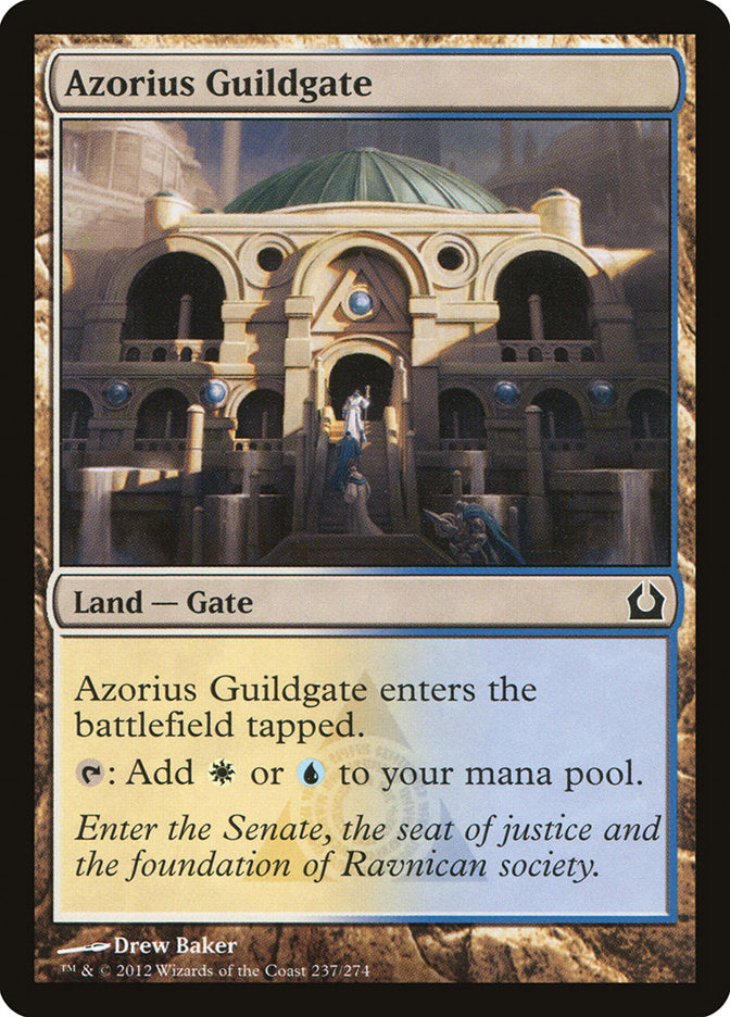 Azorius Guildgate [Return to Ravnica] - Magic: The Gathering - Card Brawlers | Quebec | Canada |