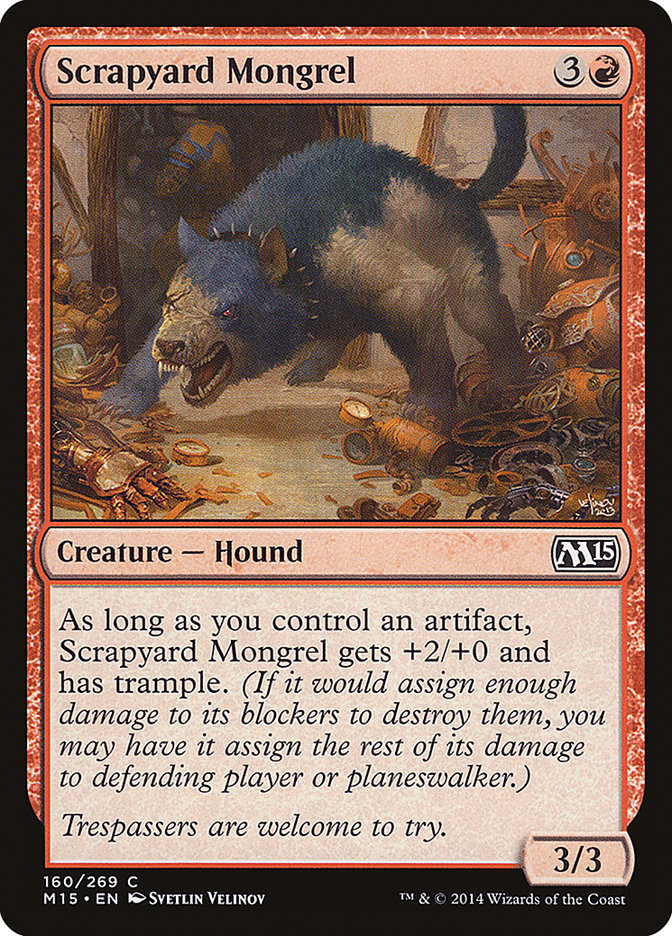 Scrapyard Mongrel [Magic 2015] - Magic: The Gathering - Card Brawlers | Quebec | Canada |