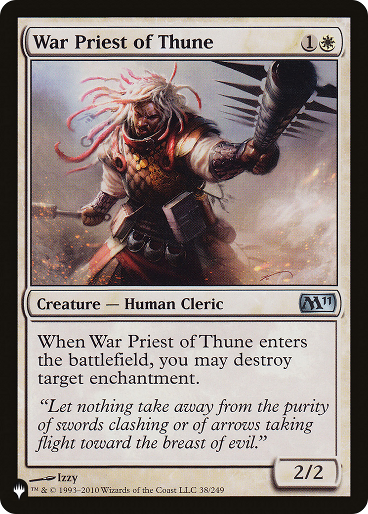 War Priest of Thune [The List] - Magic: The Gathering - Card Brawlers | Quebec | Canada |