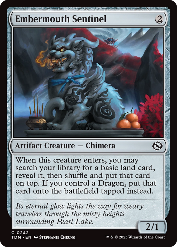 Embermouth Sentinel [Tarkir: Dragonstorm] - Magic: The Gathering - Card Brawlers | Quebec | Canada |
