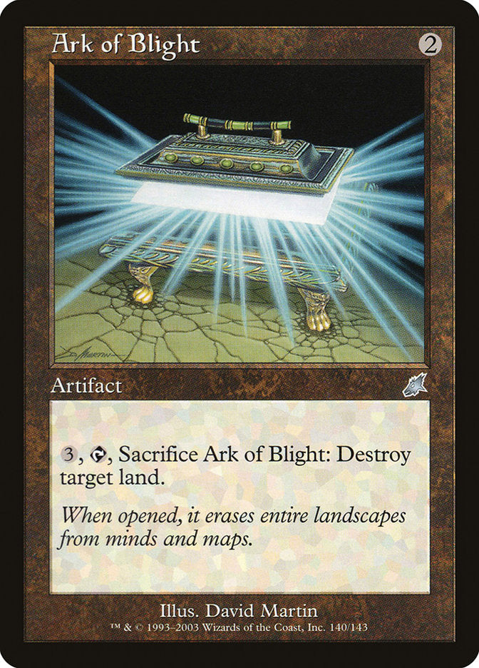 Ark of Blight [Scourge] - Magic: The Gathering - Card Brawlers | Quebec | Canada |