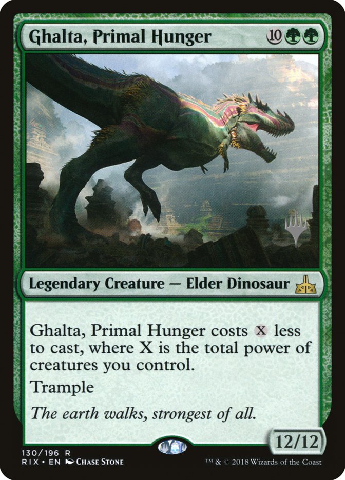 Ghalta, Primal Hunger (Promo Pack) [Rivals of Ixalan Promos] - Magic: The Gathering - Card Brawlers | Quebec | Canada |