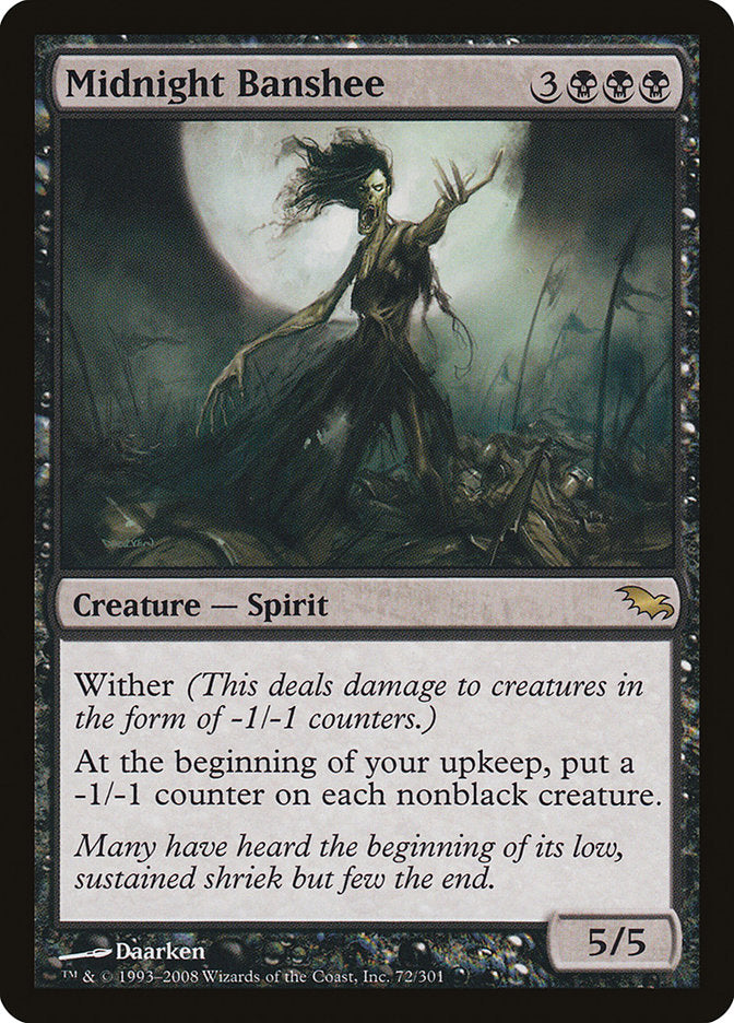 Midnight Banshee [Shadowmoor] - Magic: The Gathering - Card Brawlers | Quebec | Canada |