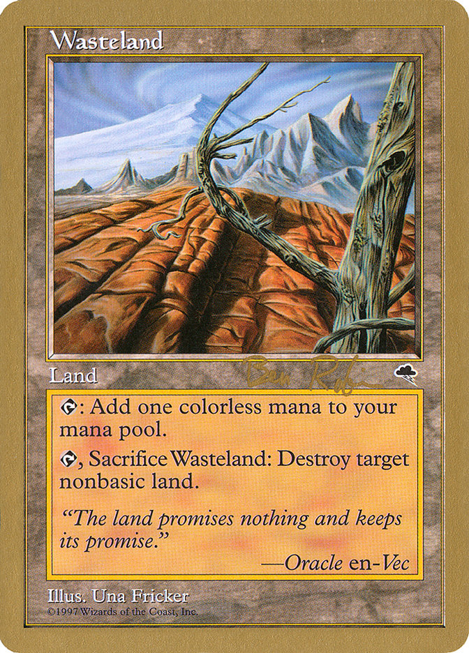 Wasteland (Ben Rubin) [World Championship Decks 1998] - Magic: The Gathering - Card Brawlers | Quebec | Canada |