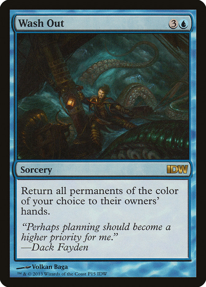 Wash Out [IDW Comics 2014] - Magic: The Gathering - Card Brawlers | Quebec | Canada |
