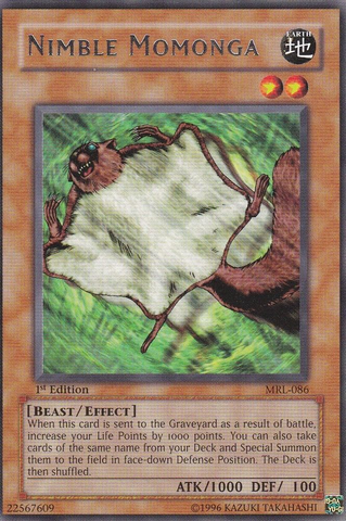 Nimble Momonga [MRL-086] Rare - Yu-Gi-Oh! - Card Brawlers | Quebec | Canada |