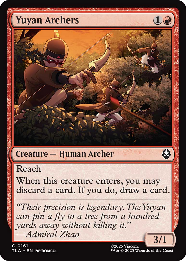 Yuyan Archers [Avatar: The Last Airbender] - Magic: The Gathering - Card Brawlers | Quebec | Canada |