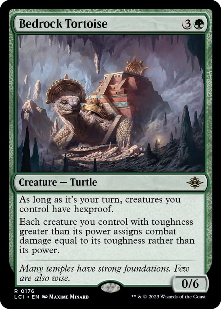 Bedrock Tortoise [The Lost Caverns of Ixalan] - Magic: The Gathering - Card Brawlers | Quebec | Canada |