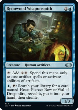 Renowned Weaponsmith [Jumpstart 2022] - Magic: The Gathering - Card Brawlers | Quebec | Canada |