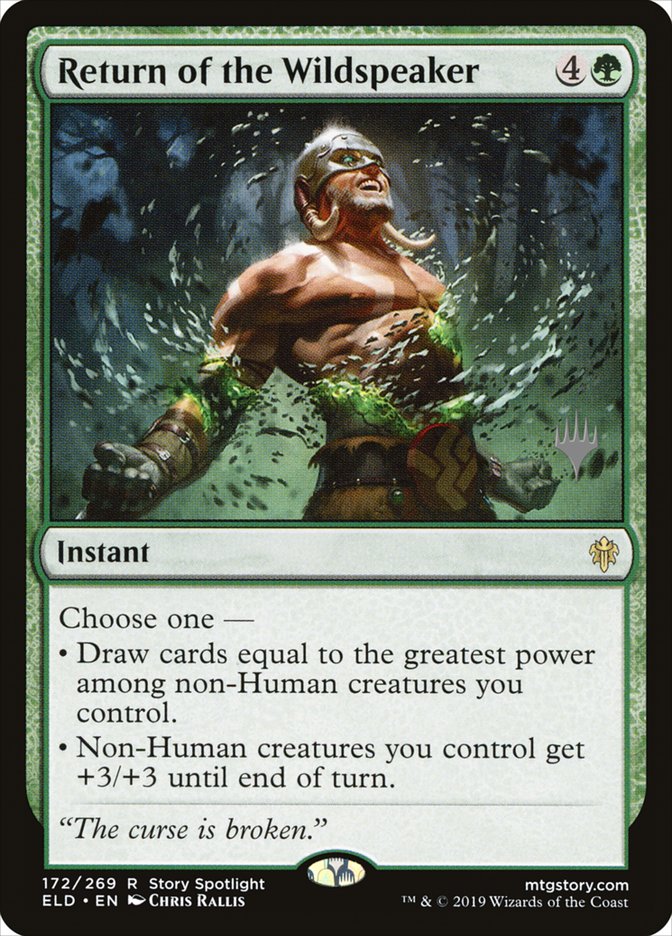 Return of the Wildspeaker (Promo Pack) [Throne of Eldraine Promos] - Magic: The Gathering - Card Brawlers | Quebec | Canada |